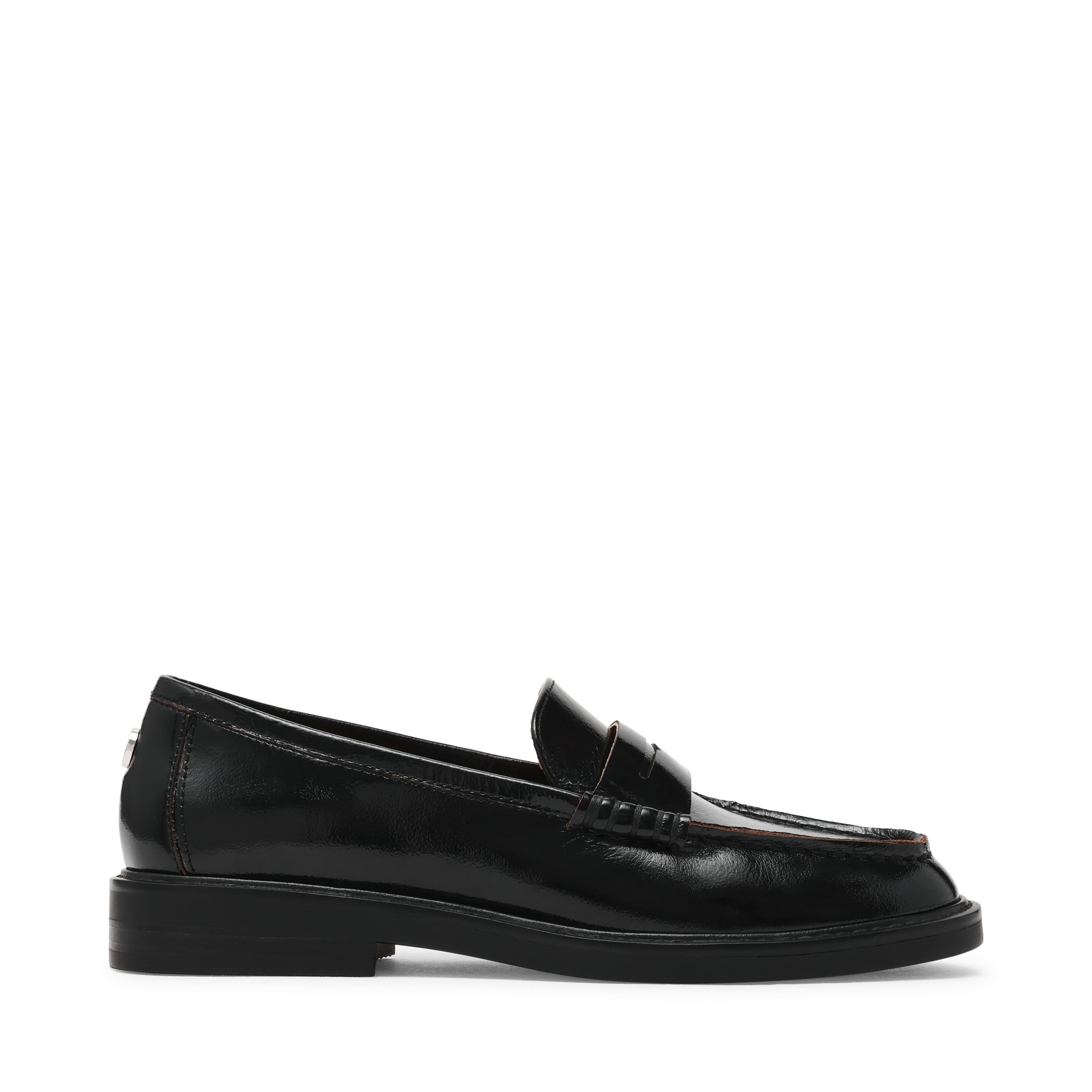 Adison Flat Shoe BLACK LEATHER