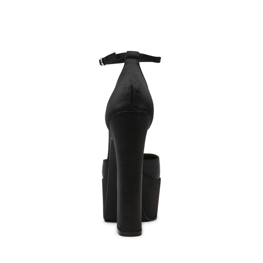 Selestine Pump BLK SATIN