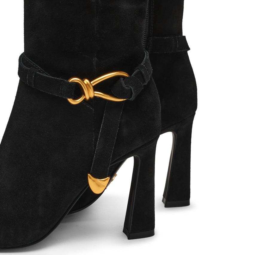 Sirrens Boot BLACK SUED