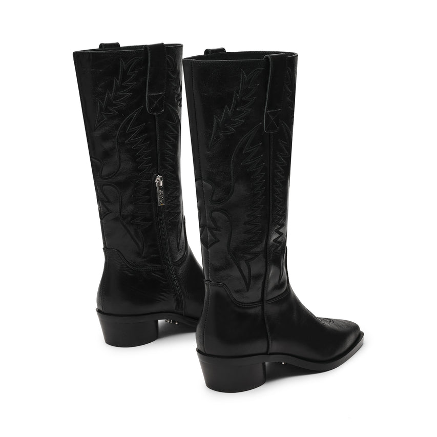 Trevi Boot BLACK LEATHER