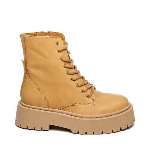 STEVE MADDEN Jskylar Camel Leather Detská kolekcia