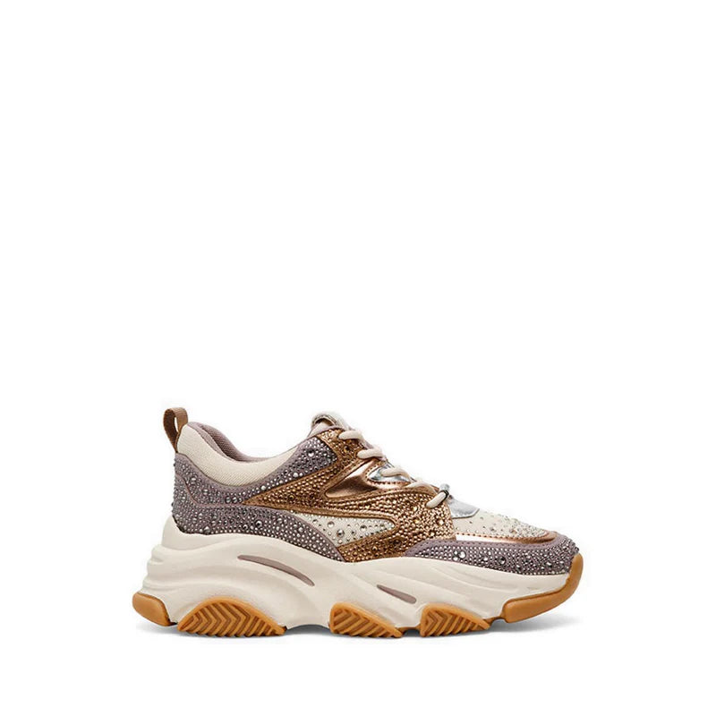 Privy Sneaker Taupe Rose Gld