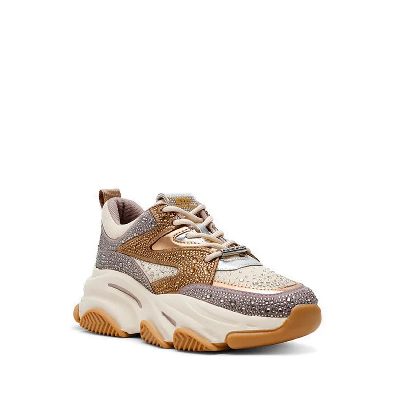 PRIVY SNEAKER TAUPE ROSE GLD- Hover Image