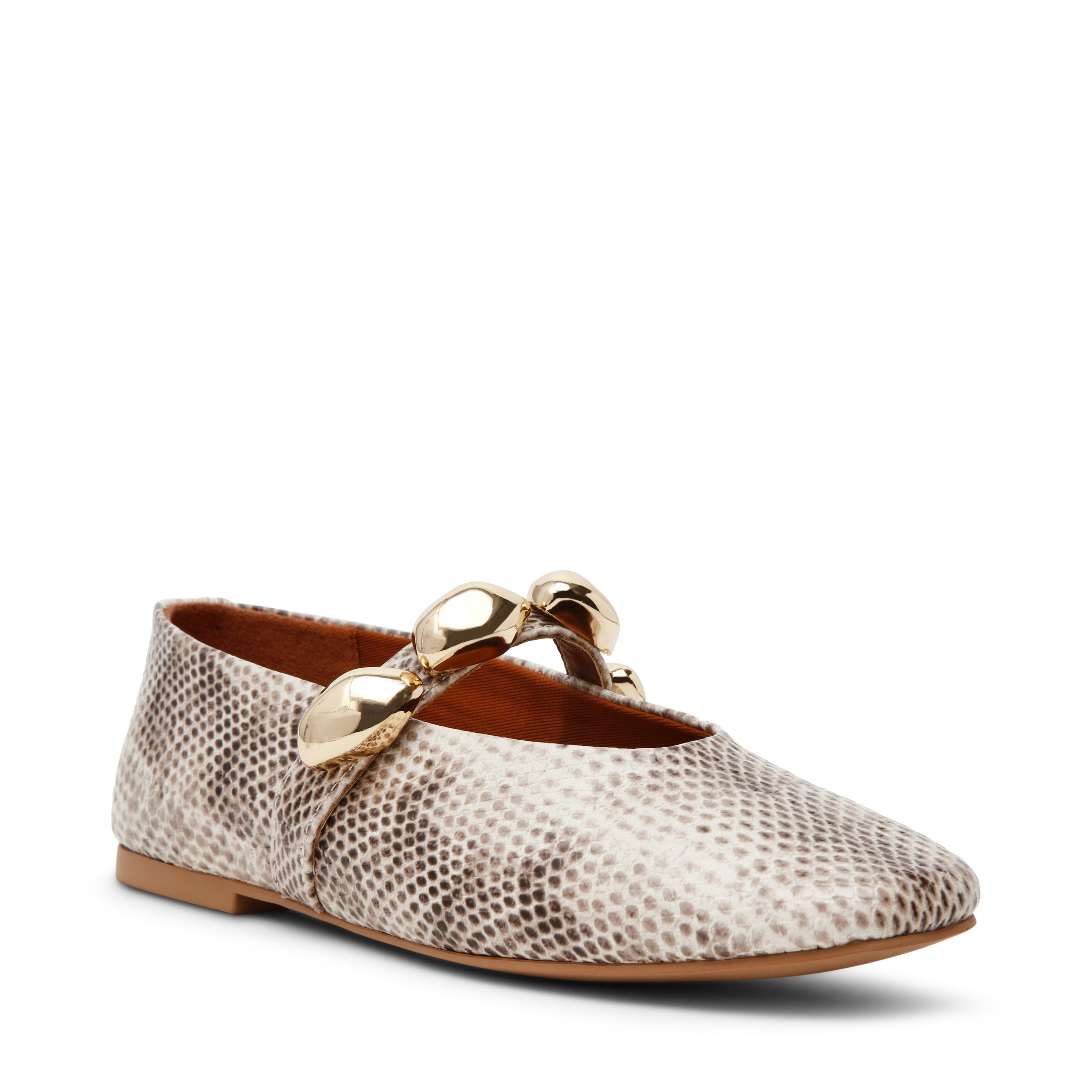 Poppin Flat Shoe NAT SNK - view 2