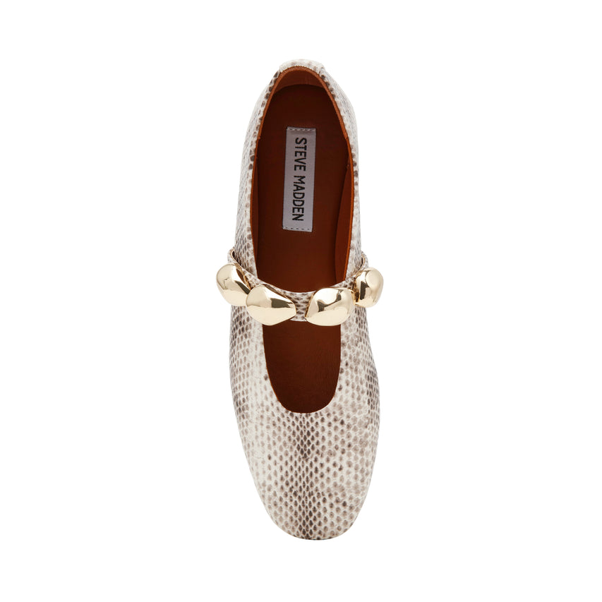 Poppin Flat Shoe NAT SNK - view 6