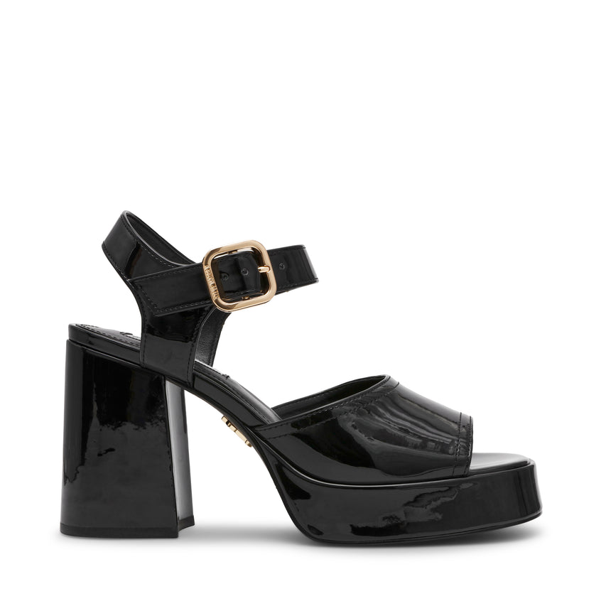 Soho Sandal BLK PATENT
