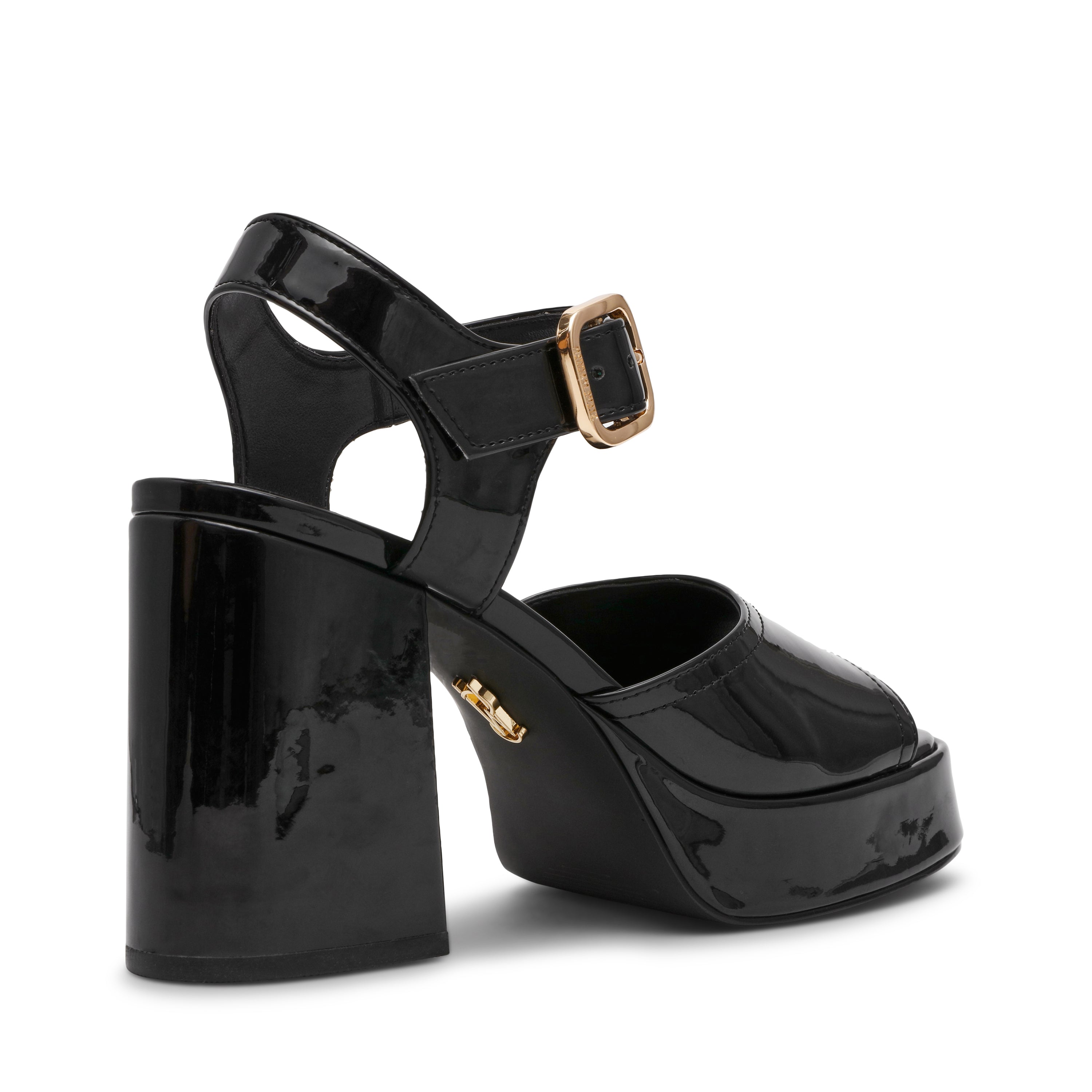 Soho Sandal BLK PATENT - view 5