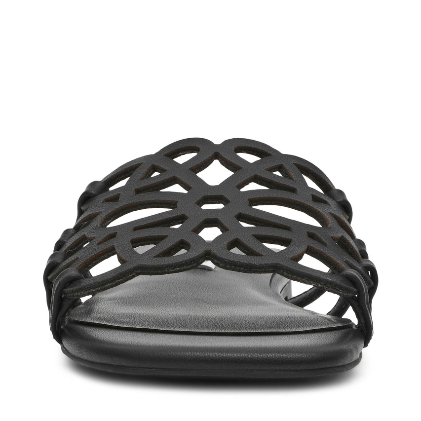 Lotus-CN Sandal BLACK LEATHER - view 3