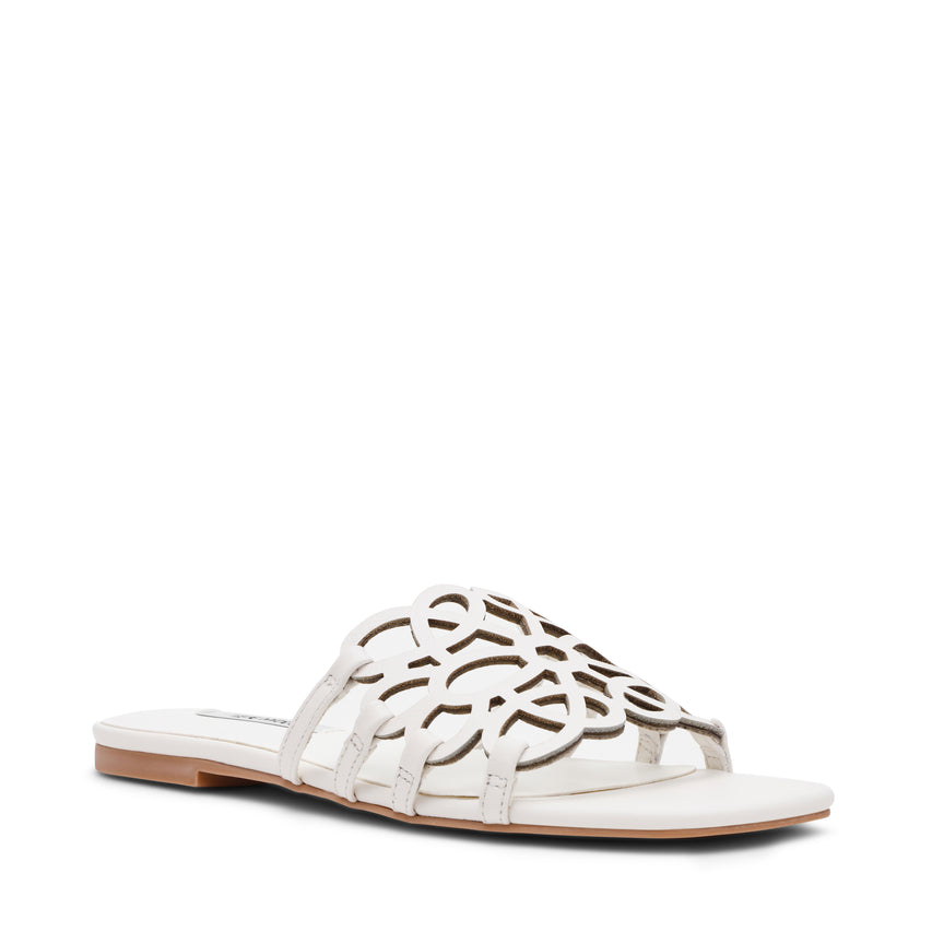 Lotus-CN Sandal WHITE LEATHER - view 2