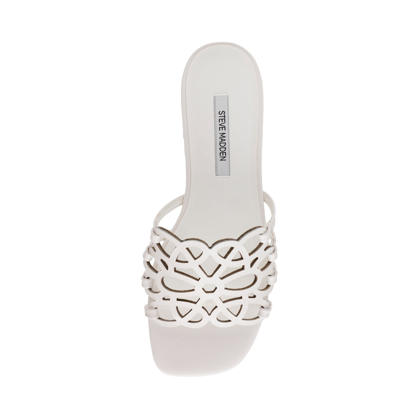 Lotus-CN Sandal WHITE LEATHER - view 6