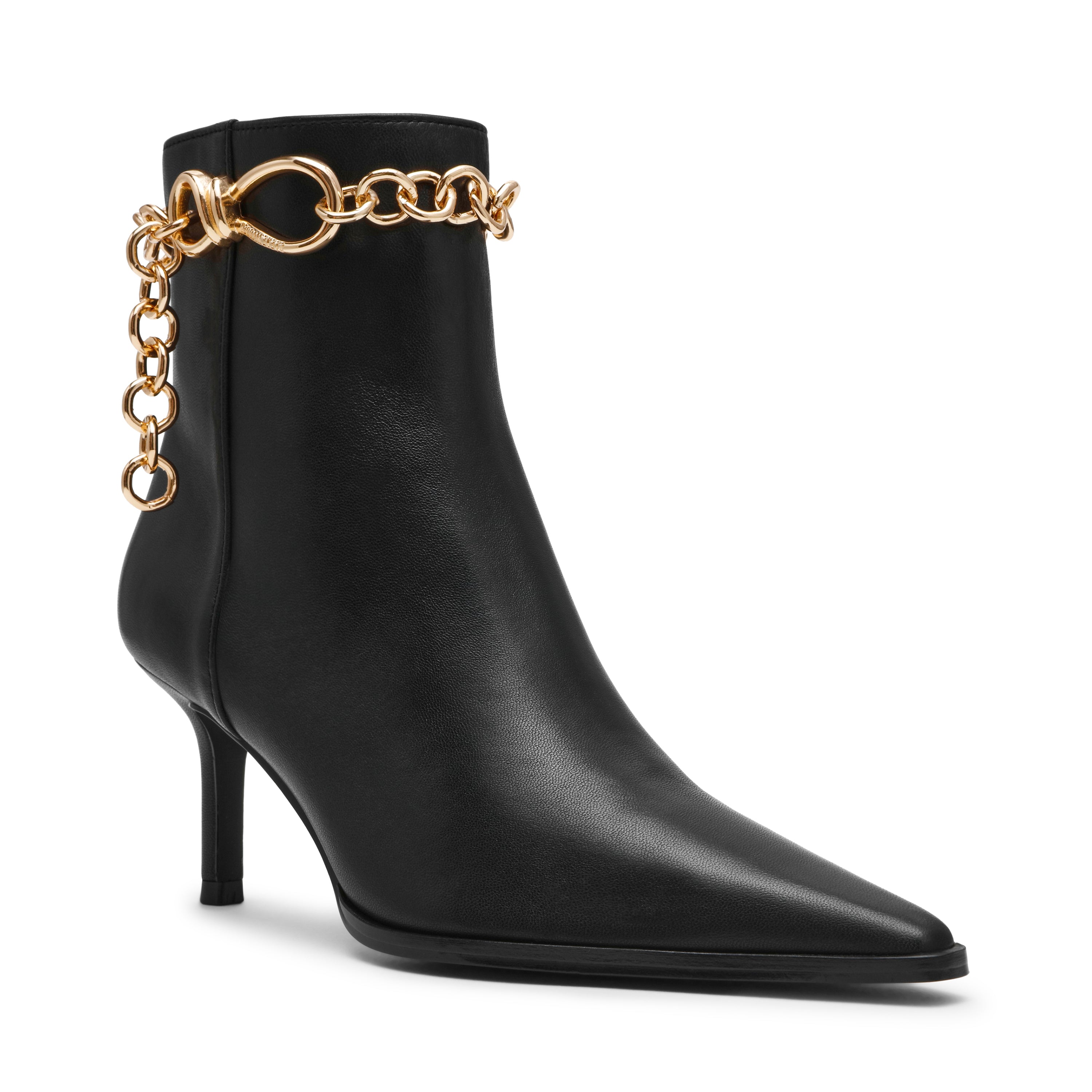 Link In Bootie BLACK LEATHER - view 2