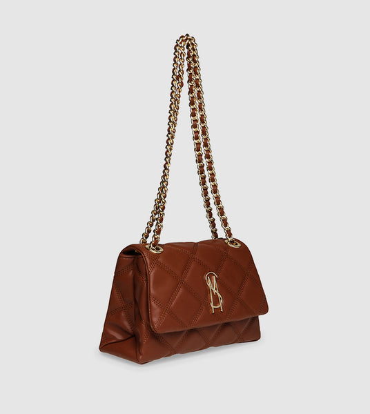 Bvolturi Crossbody Bag Cognac