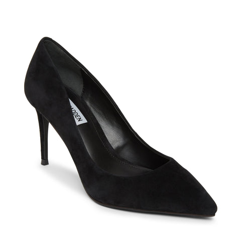 STEVE MADDEN LILLIE Black Suede Cyber Week - všetko