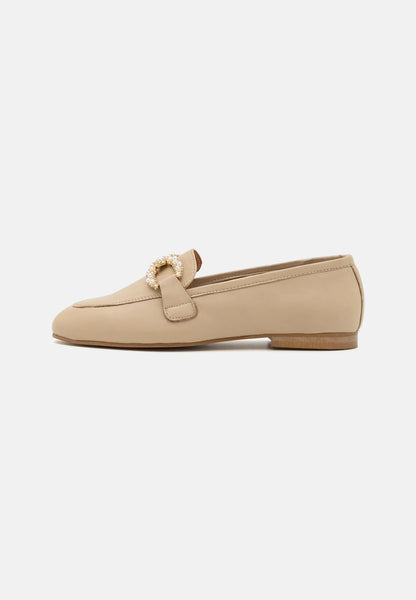 CATHLEENA LOAFER BONE LEATHER