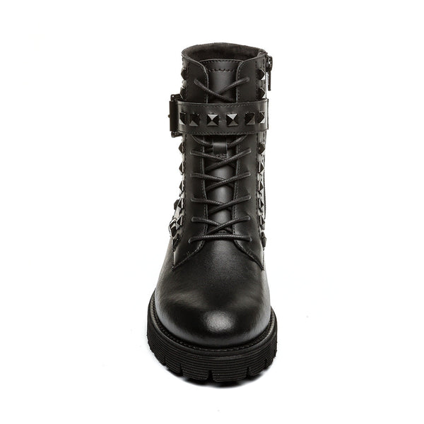 Bobie Black Leather - Steve Madden Polska