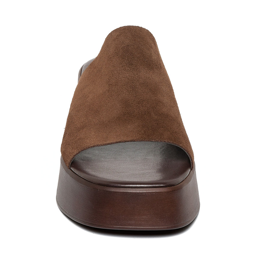 Slinky30 Sandal BROWN SUEDE