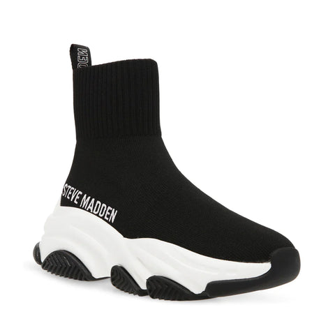 STEVE MADDEN Prodigy Sneaker Black/Whte Cancelled order