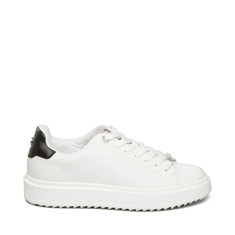 STEVE MADDEN Catcher Sneaker White/Black Cancelled order