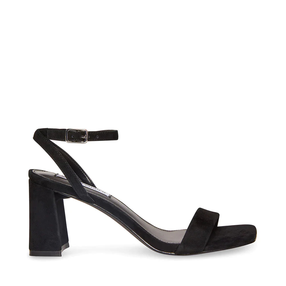 Luxe Sandal Black Suede