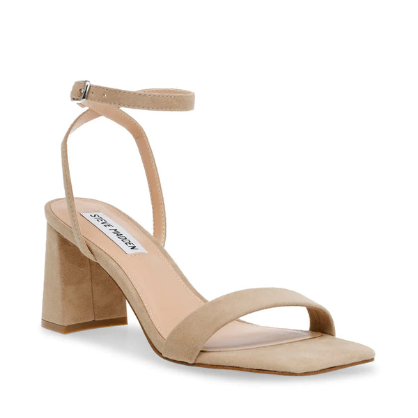 Luxe Sandal Tan Suede - Steve Madden Polska