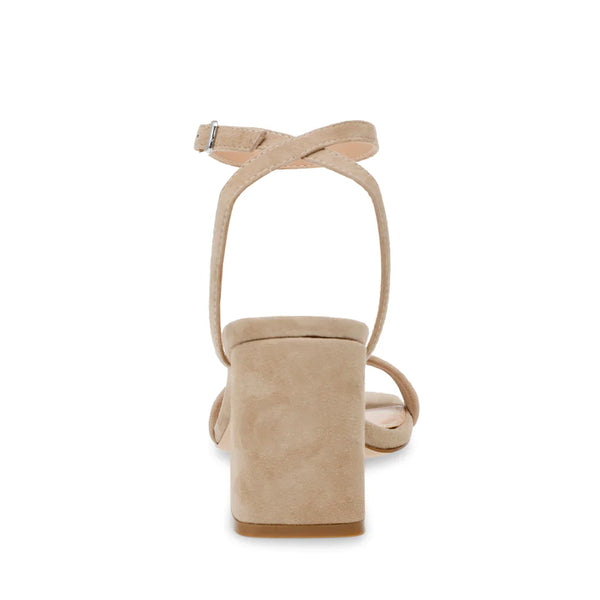 Luxe Sandal Tan Suede - Steve Madden Polska