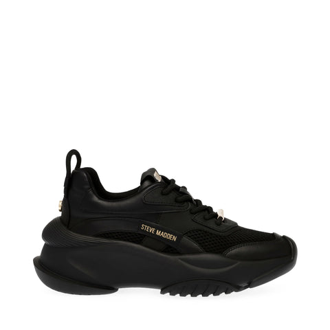 STEVE MADDEN Belissimo Sneaker Black/Gold Cancelled order