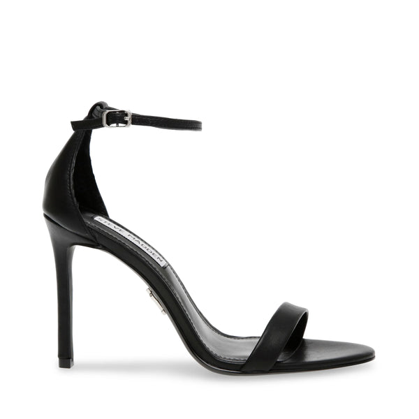 Tecy Sandal Black Leather - Steve Madden Polska