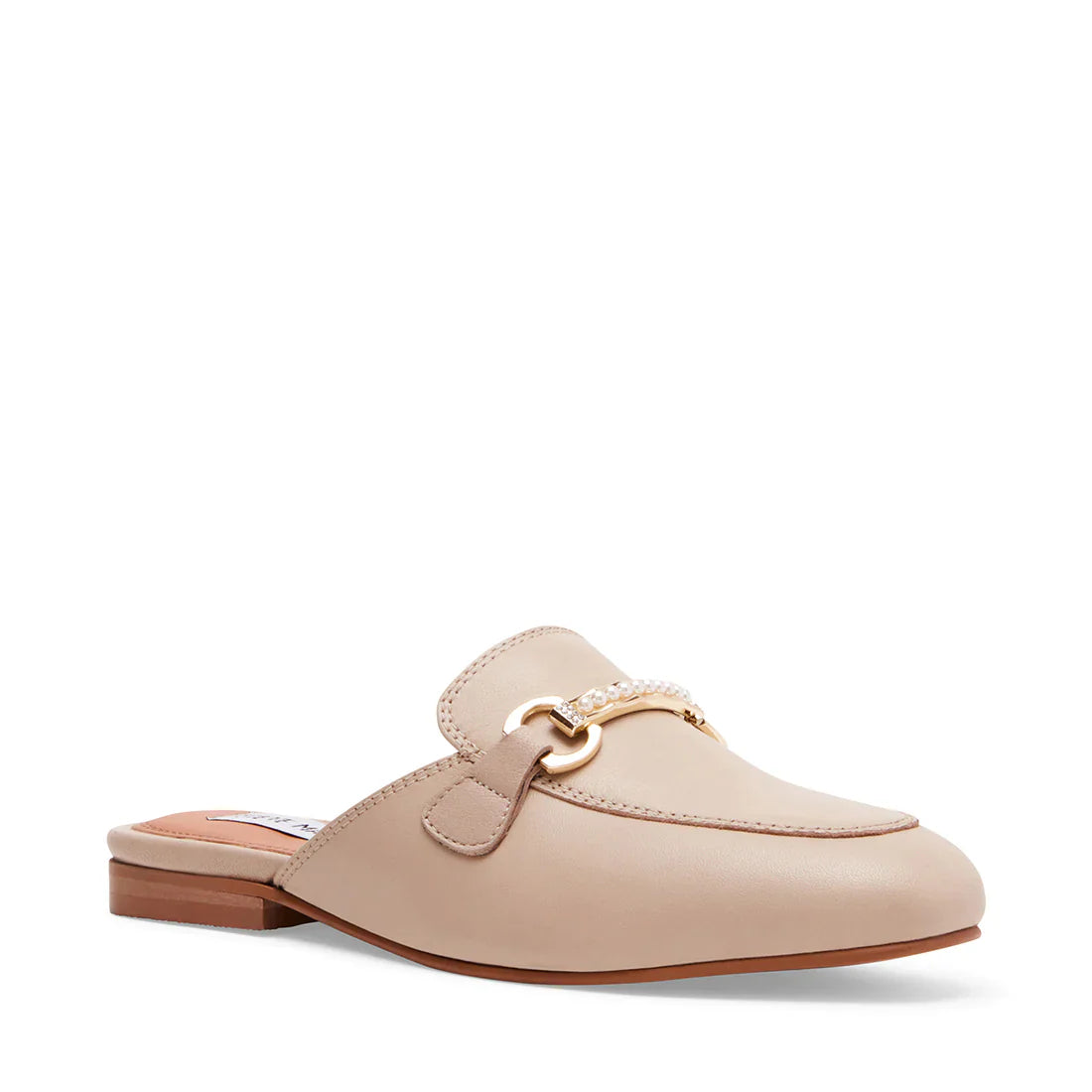 CLEODORA MULE NUDE LEATHER- Hover Image
