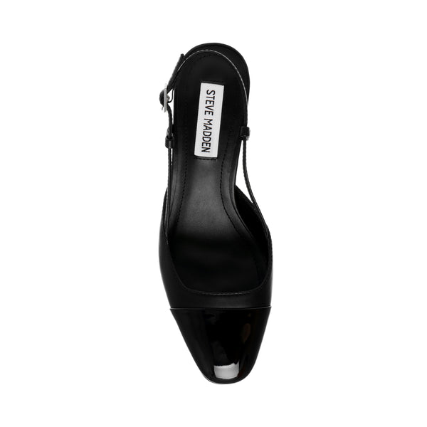 Zeina Pump BLACK LEATHER