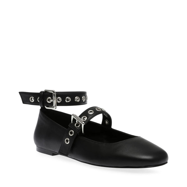 MACBETH SANDAL BLACK LEATHER