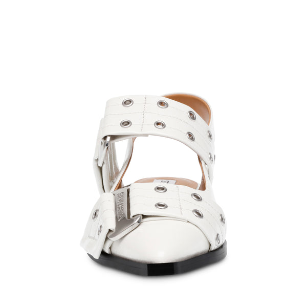 Grand Ave Sandals White Patent