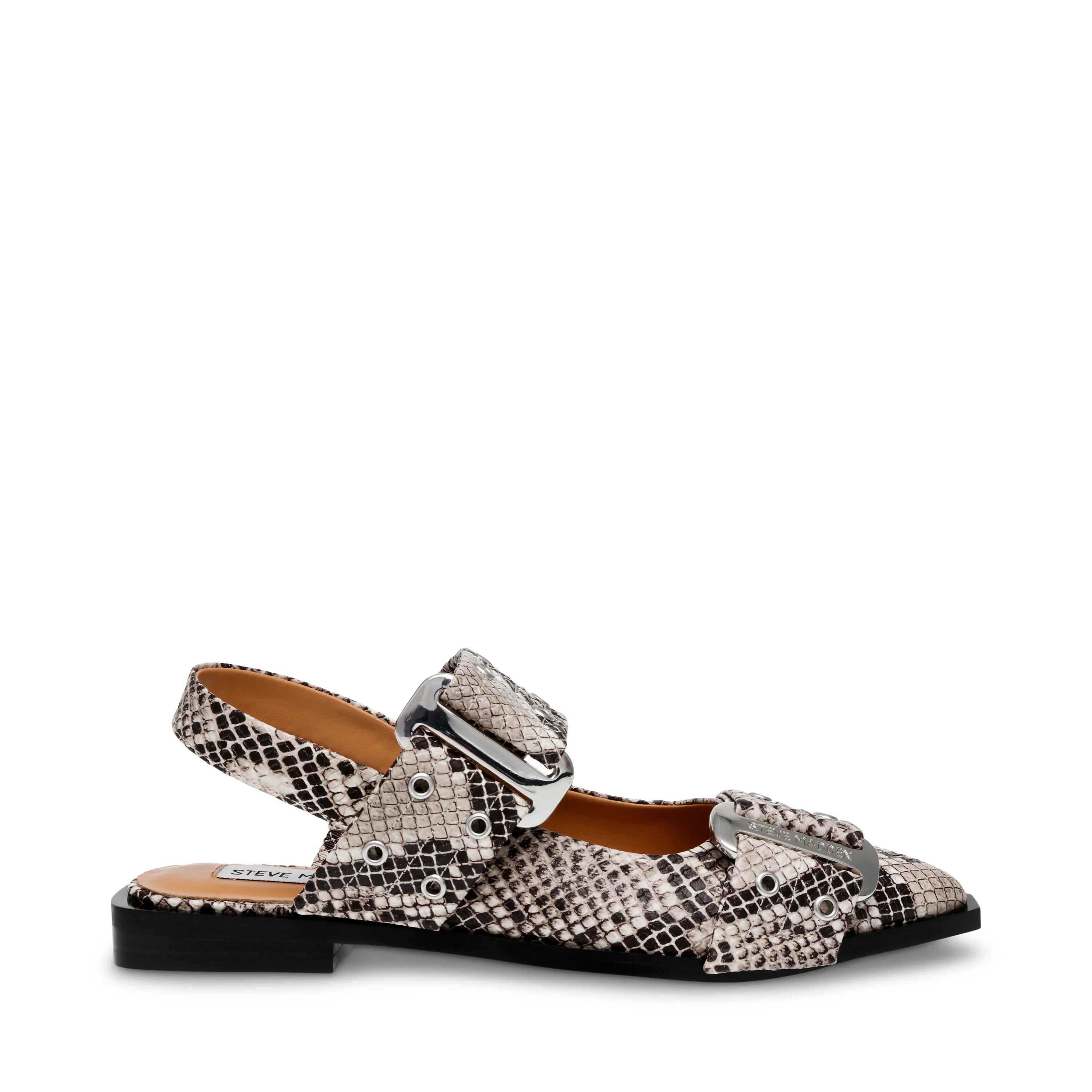 Grand Ave Sandals Lt. Beige Snake