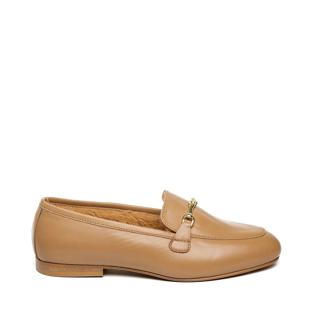 Catareena-F Loafers Tan Leather