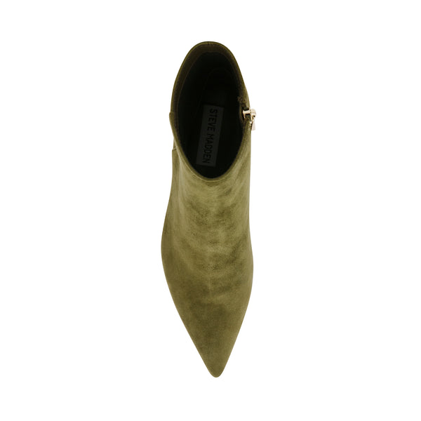 SABINE BOOT OLIVE SUEDE