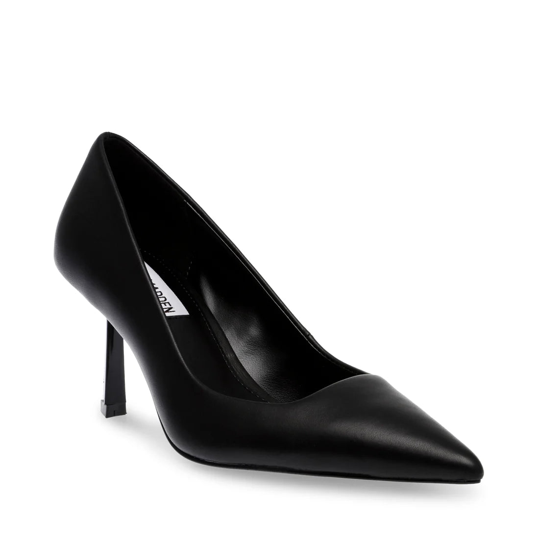 Vivion Pump Black Leather- Hover Image