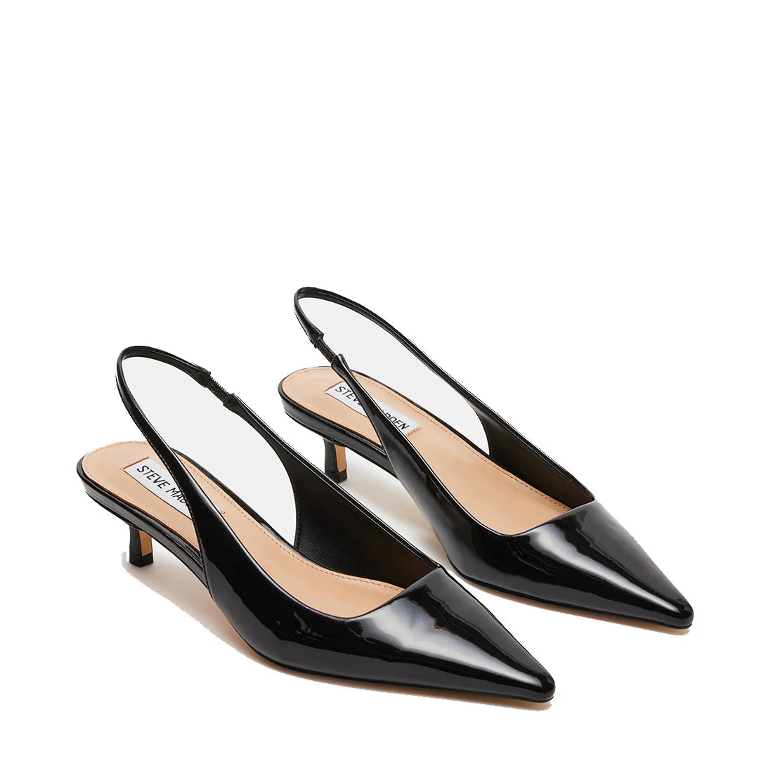 KARI SLINGBACK BLACK PATENT- Hover Image