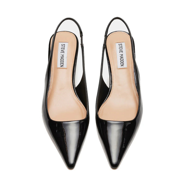 KARI SLINGBACK BLACK PATENT