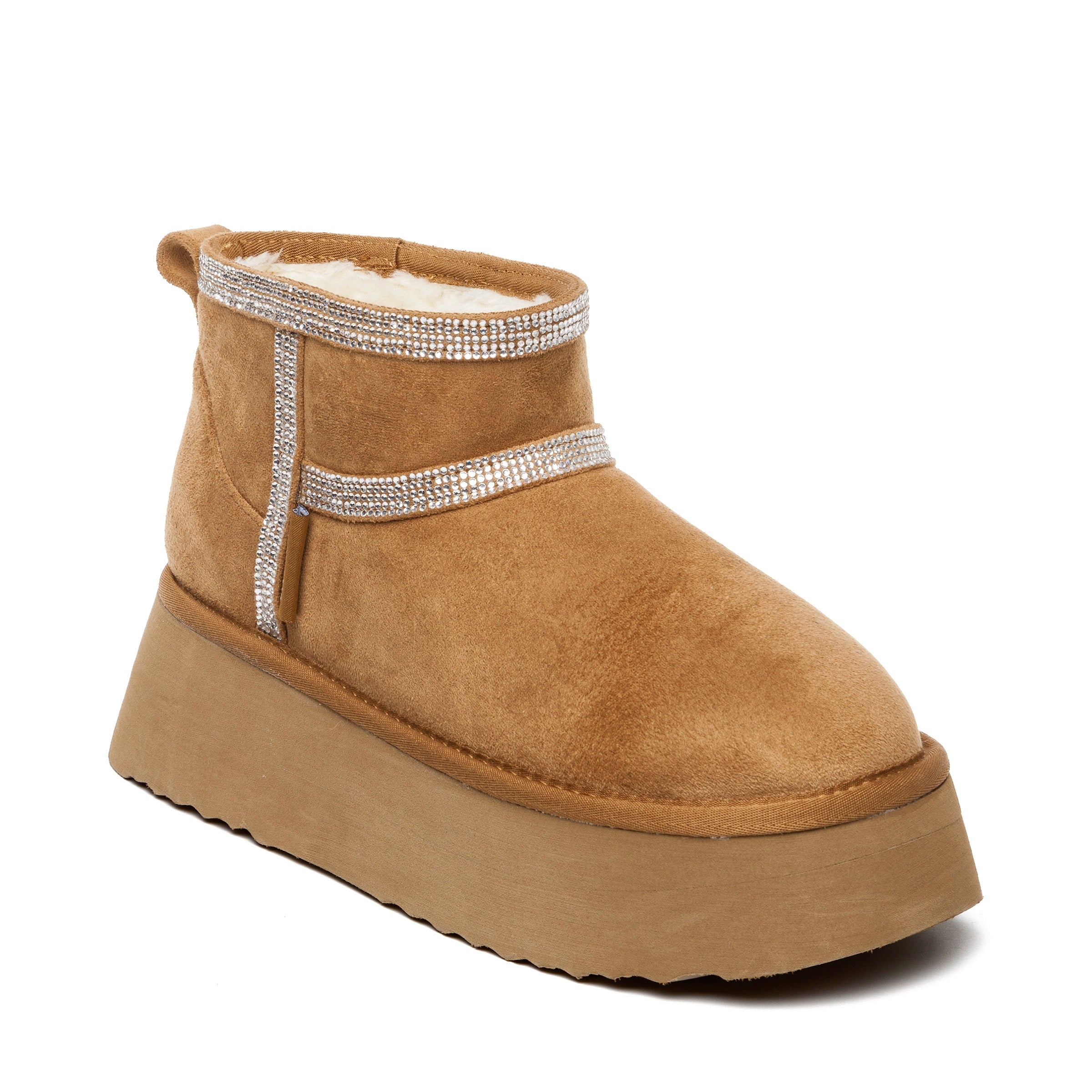 Campfire-R Bootie Tan Suede- Hover Image