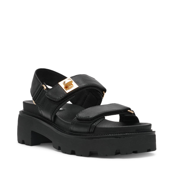 Supermona Sandal BLACK LEATHER