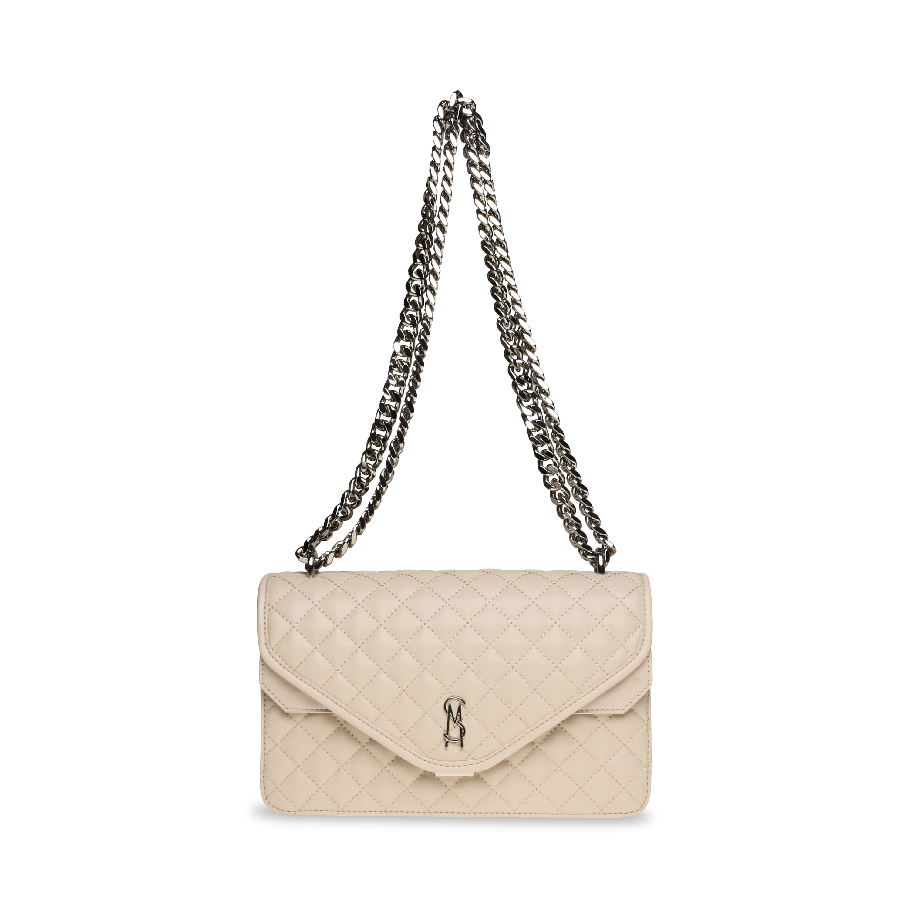 BSENZA SHOULDERBAG BONE/SILVER