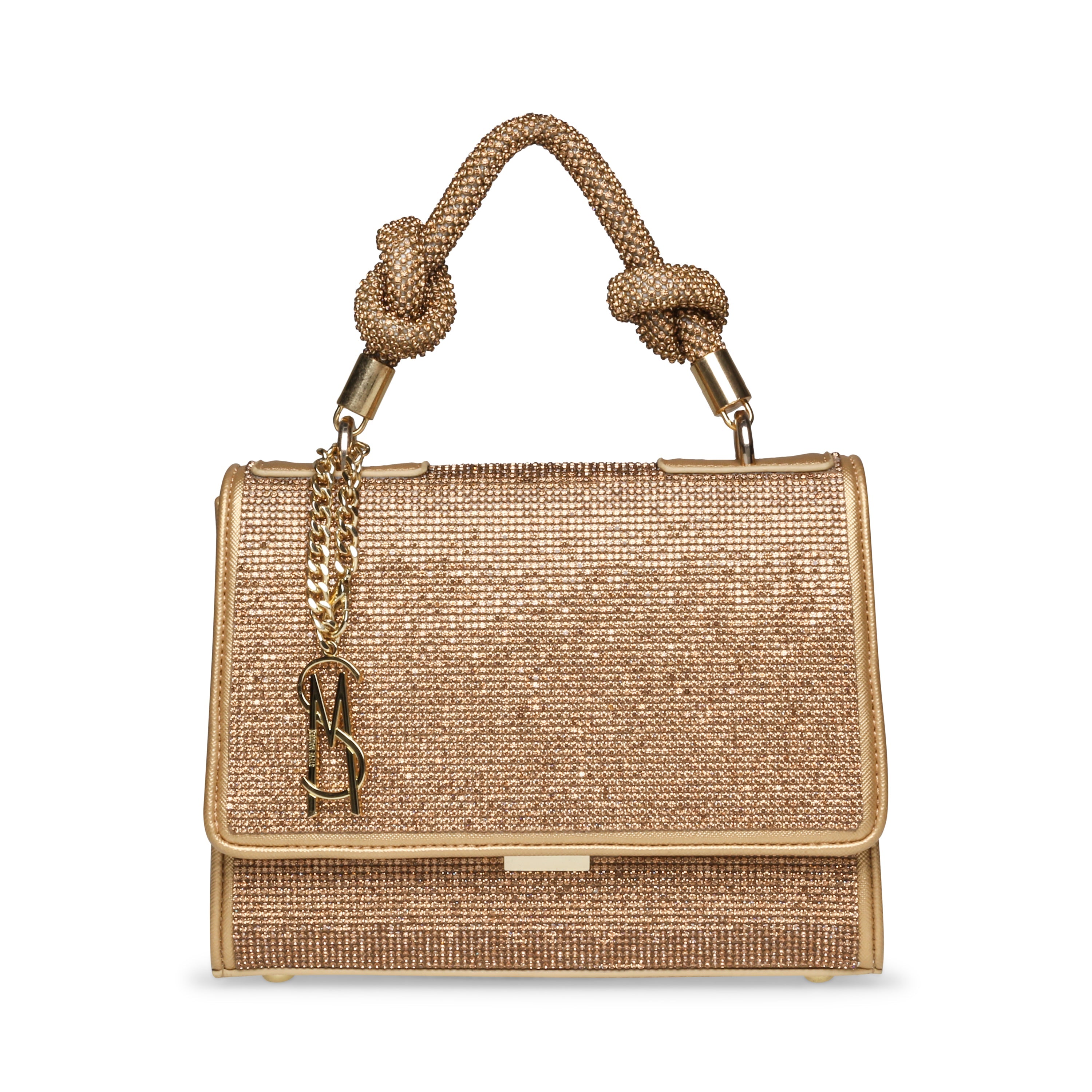 BKNOTTED CROSSBODY BAG GOLD