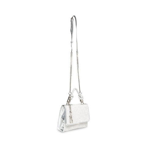 STEVE MADDEN BKNOTTED Silver Bags_Sale