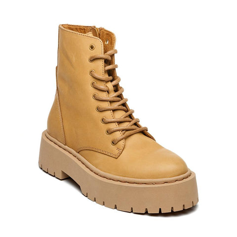 STEVE MADDEN Jskylar Camel Leather Detská kolekcia