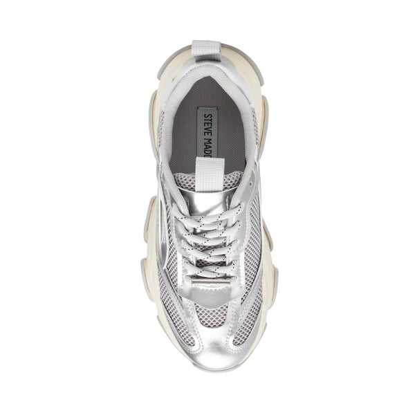 POSSESSION-E SNEAKER SILVER METALLIC