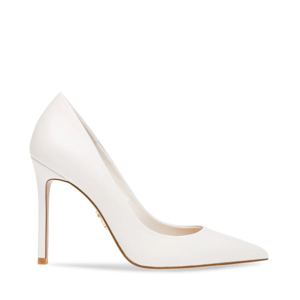 Evelyn-E Pump White Leather - Steve Madden Polska