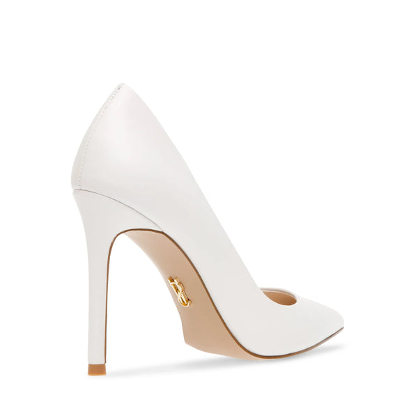 Evelyn-E Pump White Leather
