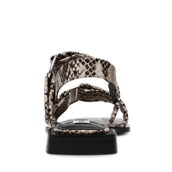 Saria-E Sandal LT. BEIGE SNAKE