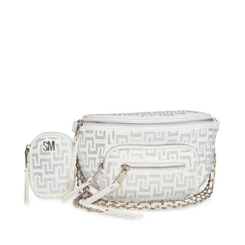 STEVE MADDEN Bmaxima-S Crossbody Bag White Farby Leta