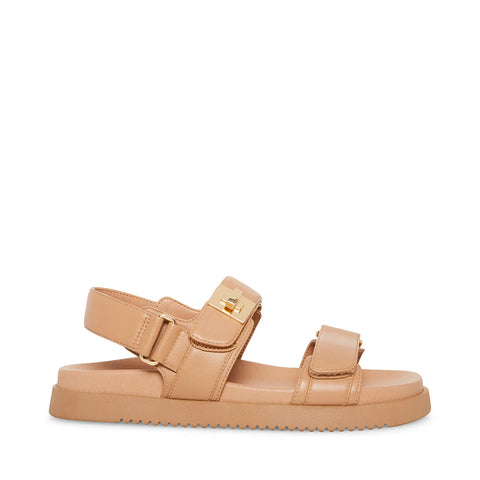 STEVE MADDEN MONA SANDAL TAN LEATHER Cancelled order