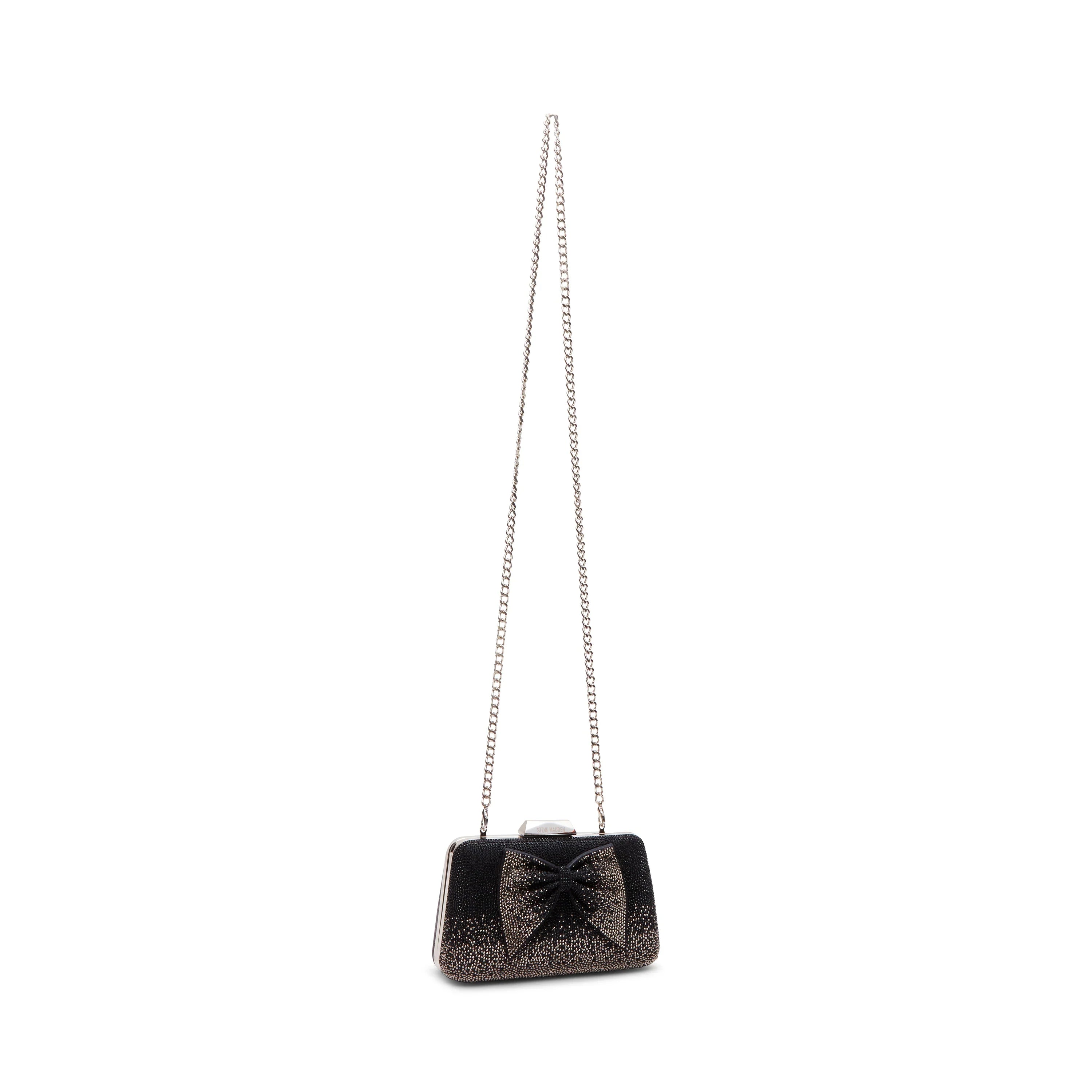 BLUSH CROSSBODY BAG BLACK SILVER- Hover Image